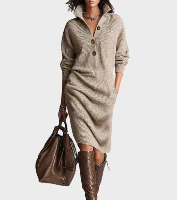 Mielle™ | Elegant Knit Dress