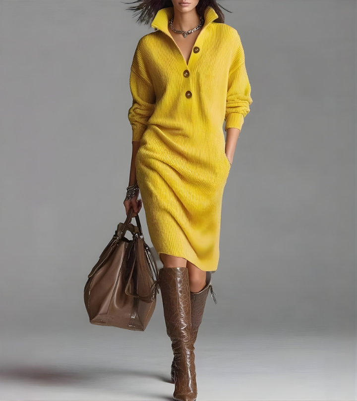 Mielle™ | Elegant Knit Dress