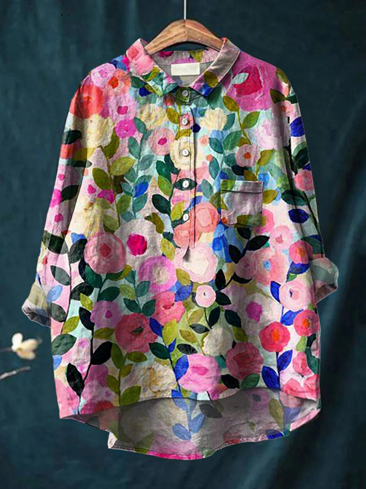 Leah - Casual Blouse Lente