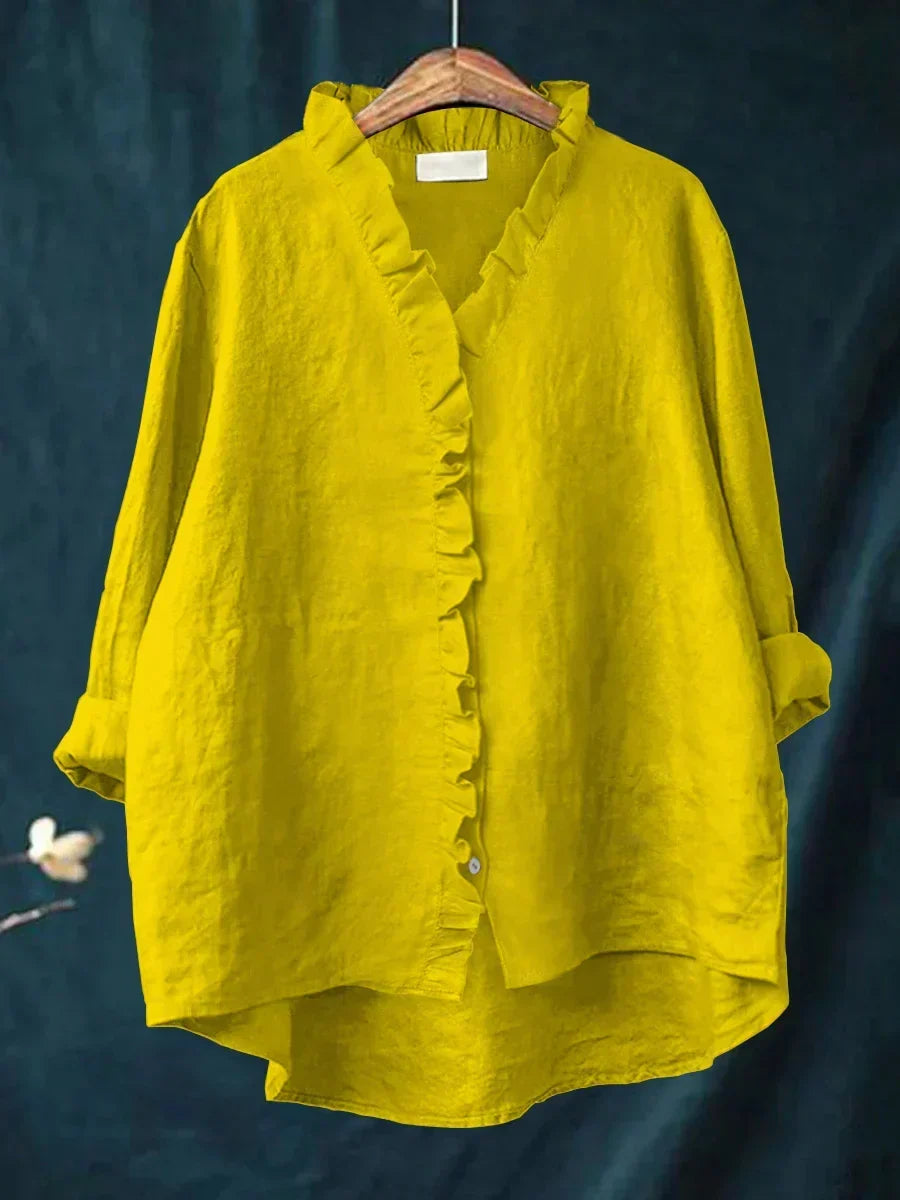 Lily - Ruffled Light Blouse