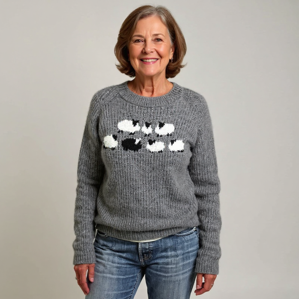 Amanda | Vintage Icelandic Knit Sweater