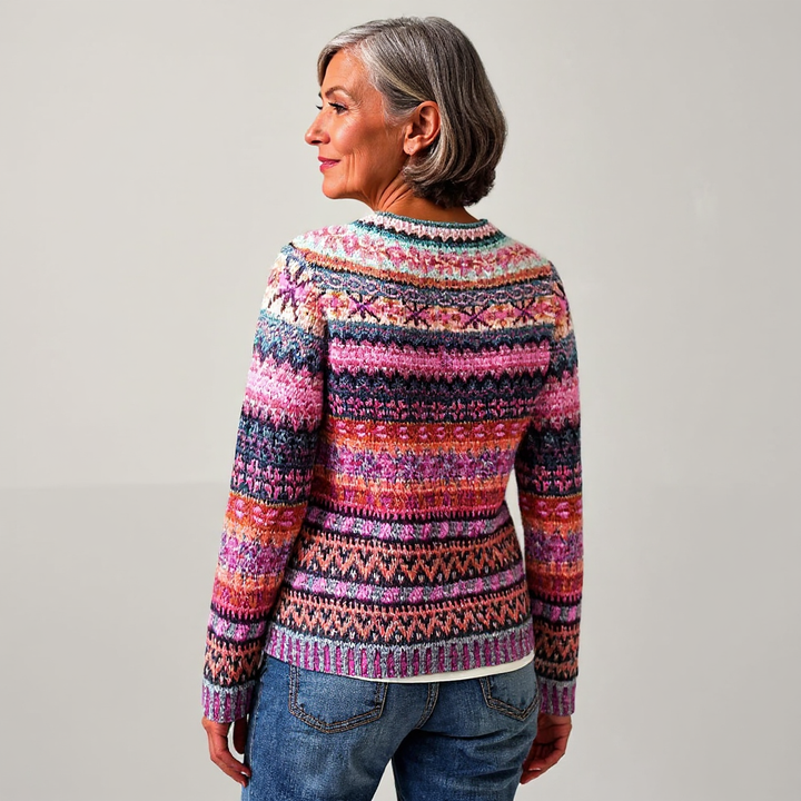 Amy | Retro Knit Sweater