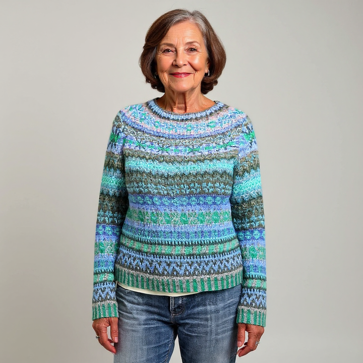 Bethany | Retro Knit Sweater