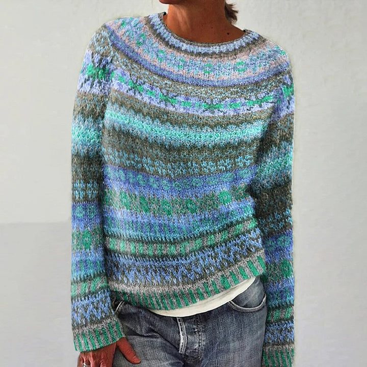 Bethany | Retro Knit Sweater