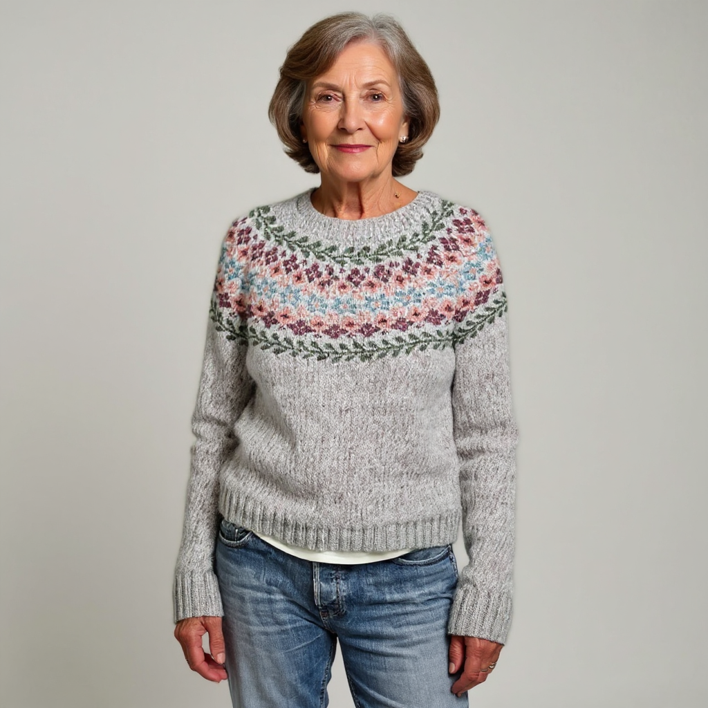Bridget | Vintage Icelandic Knit Sweater