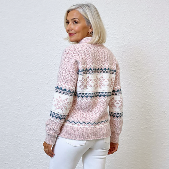 Caroline | Retro Knit Sweater