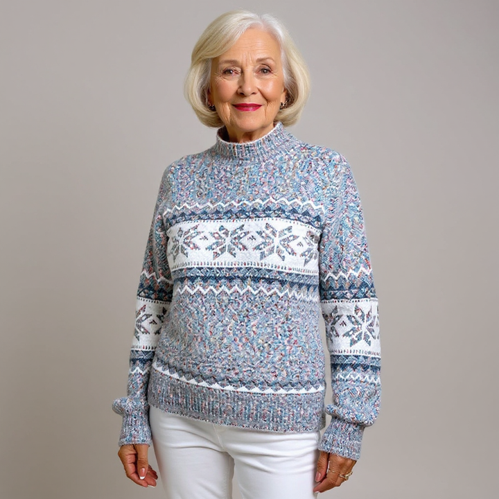 Caroline | Retro Knit Sweater
