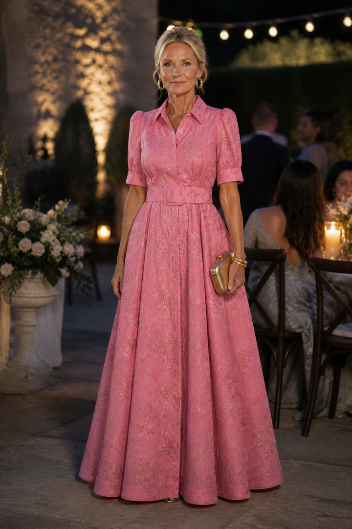 Stella &amp; Grace™ | Belted Floral Maxi Dress