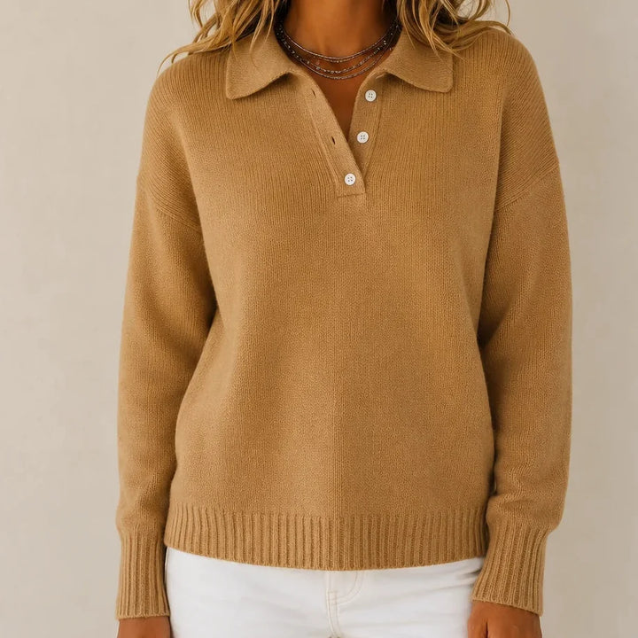 Vicky | Classic Button Sweater