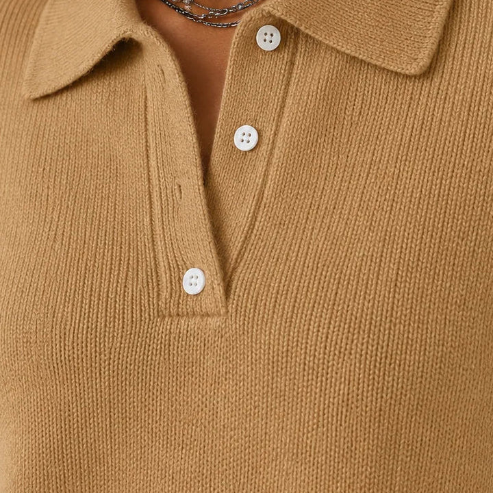 Vicky | Classic Button Sweater