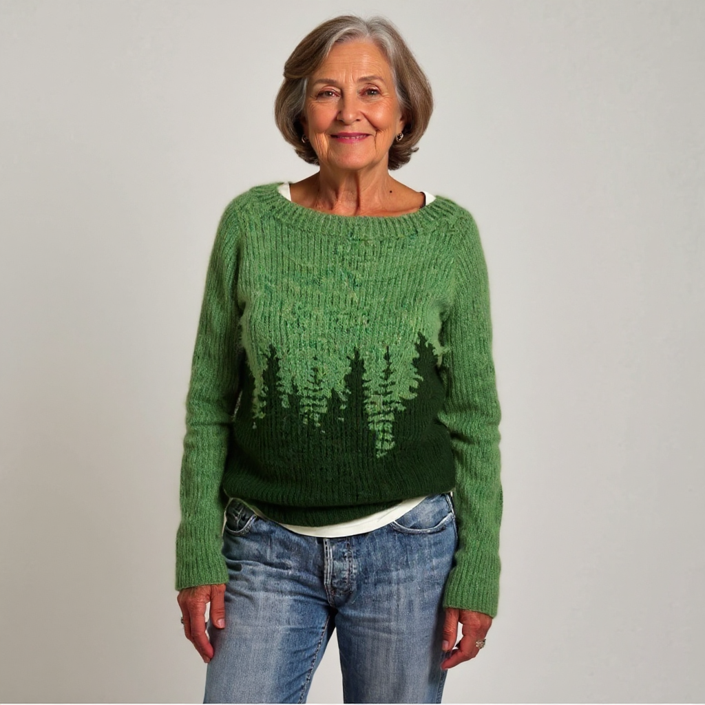 Diana | Vintage Icelandic Knit Sweater