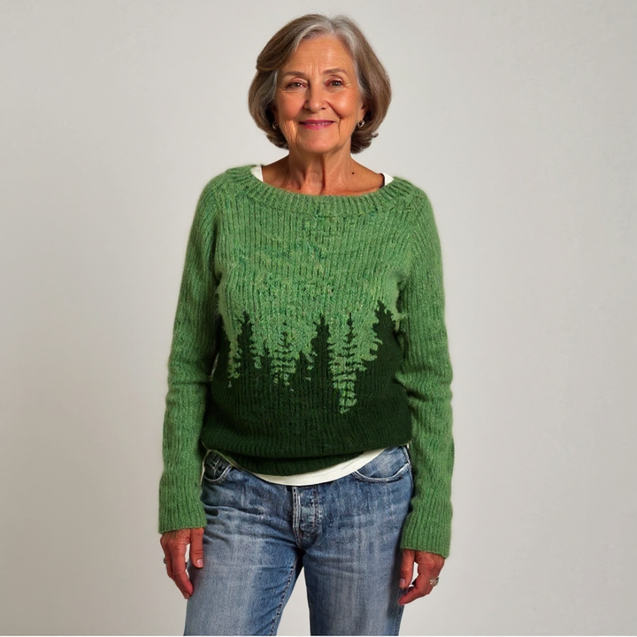 Diana | Vintage Icelandic Knit Sweater