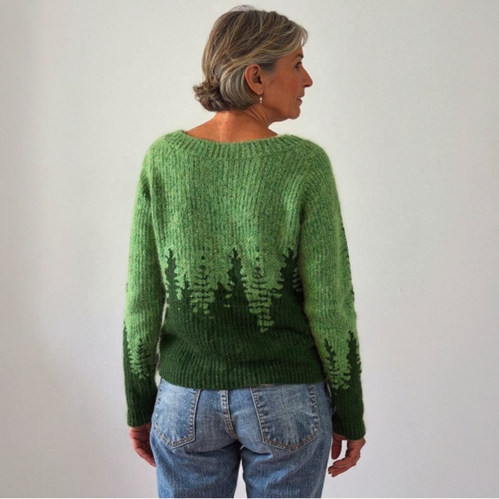 Diana | Vintage Icelandic Knit Sweater