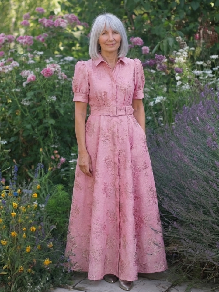 Stella &amp; Grace™ | Belted Floral Maxi Dress