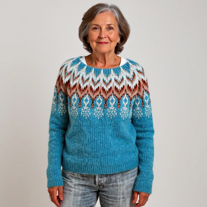 Elaine | Vintage Icelandic Knit Sweater