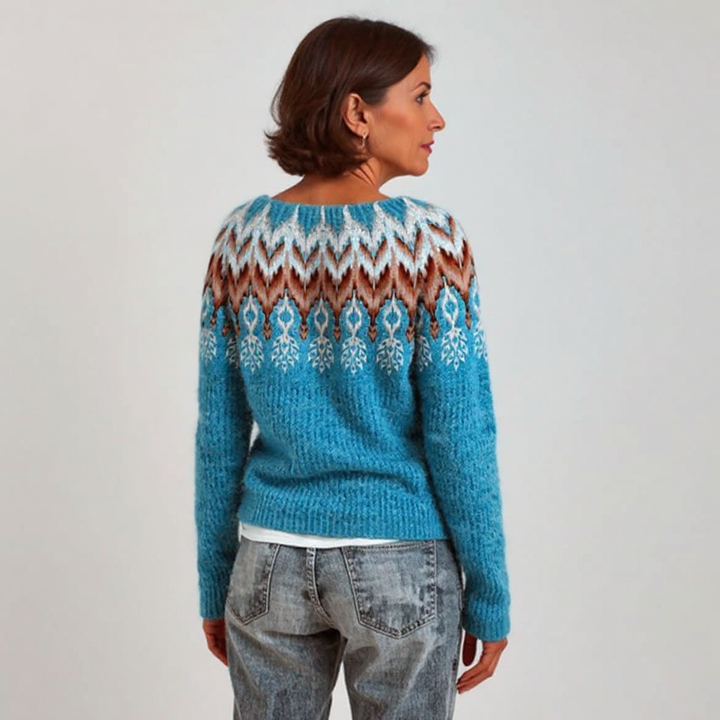 Elaine | Vintage Icelandic Knit Sweater