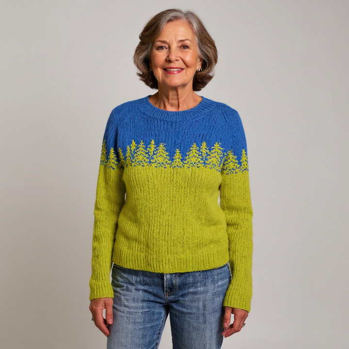 Ellen | Retro Knit Sweater
