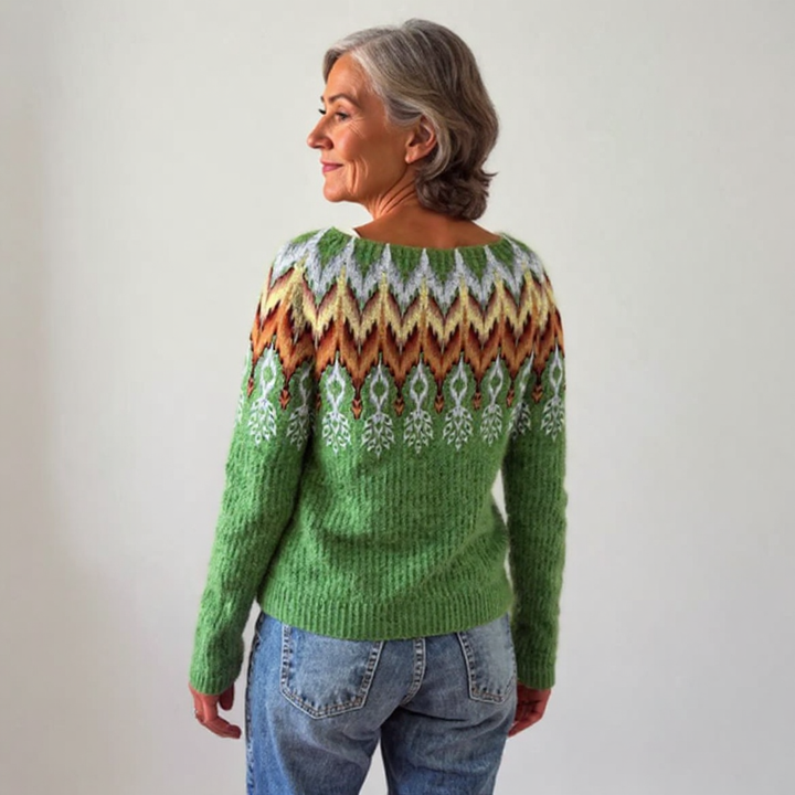 Emily | Retro Knit Sweater