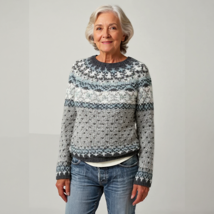 Erica | Retro Knit Sweater