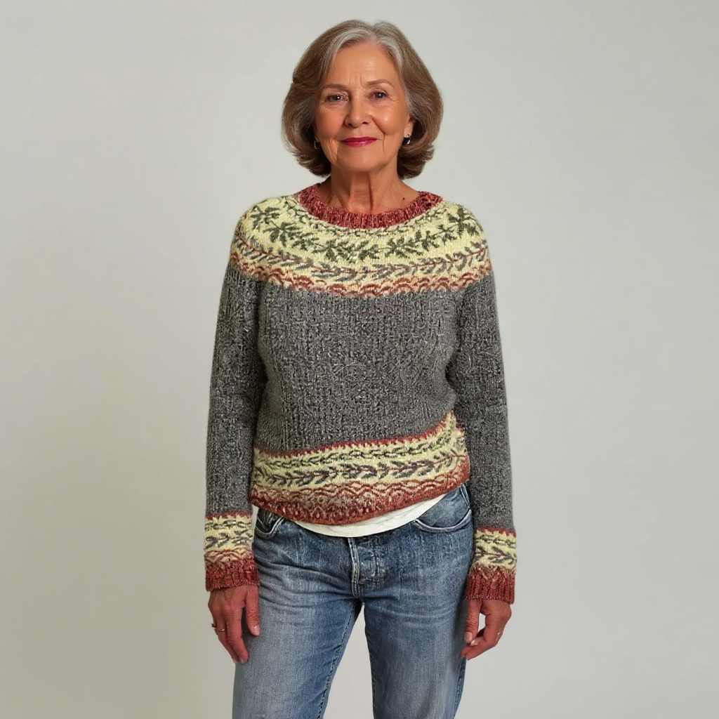 Frances | Vintage Icelandic Knit Sweater