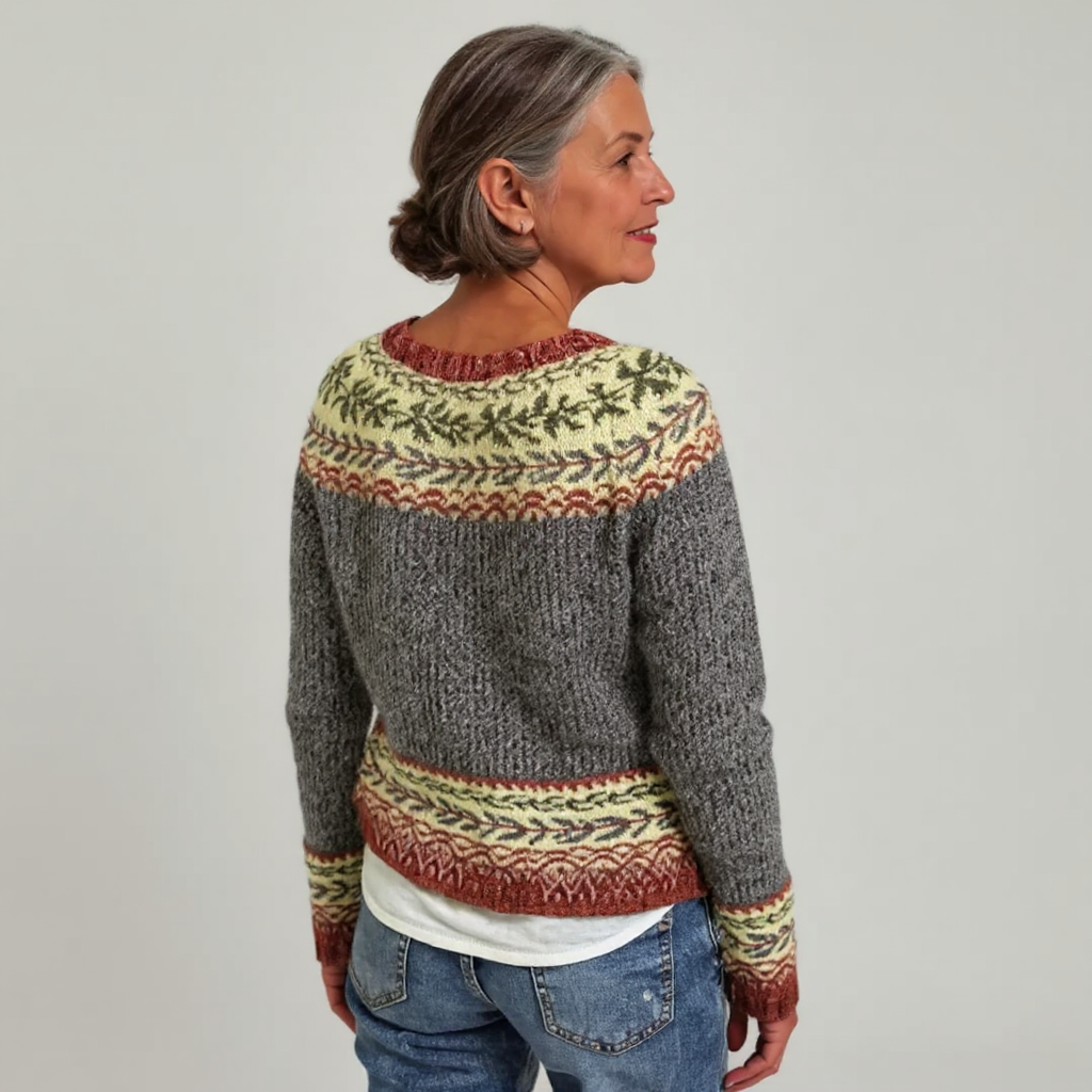 Frances | Vintage Icelandic Knit Sweater