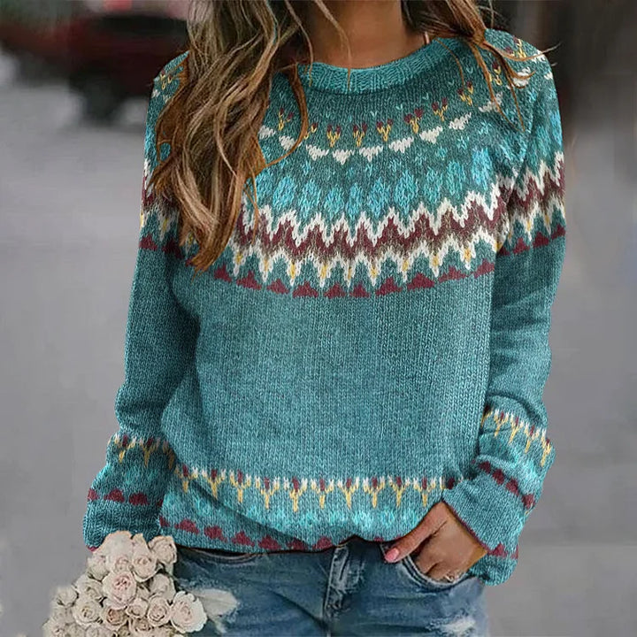 Gloria | Retro Knit Sweater