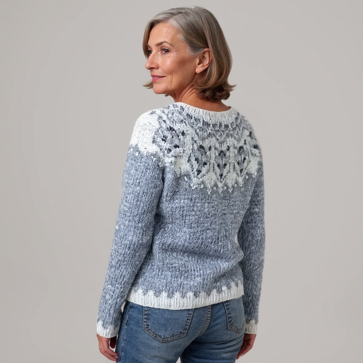 Jamie | Retro Knit Sweater