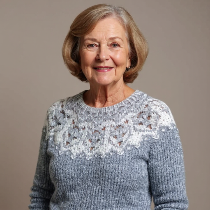 Jamie | Vintage Icelandic Knit Pullover