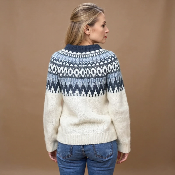Janet | Retro Knit Sweater