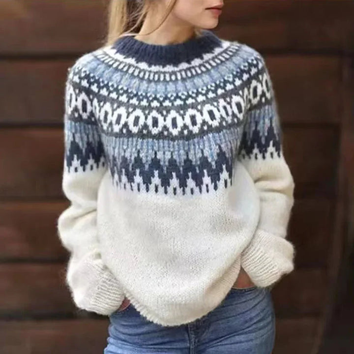 Janet | Retro Knit Sweater