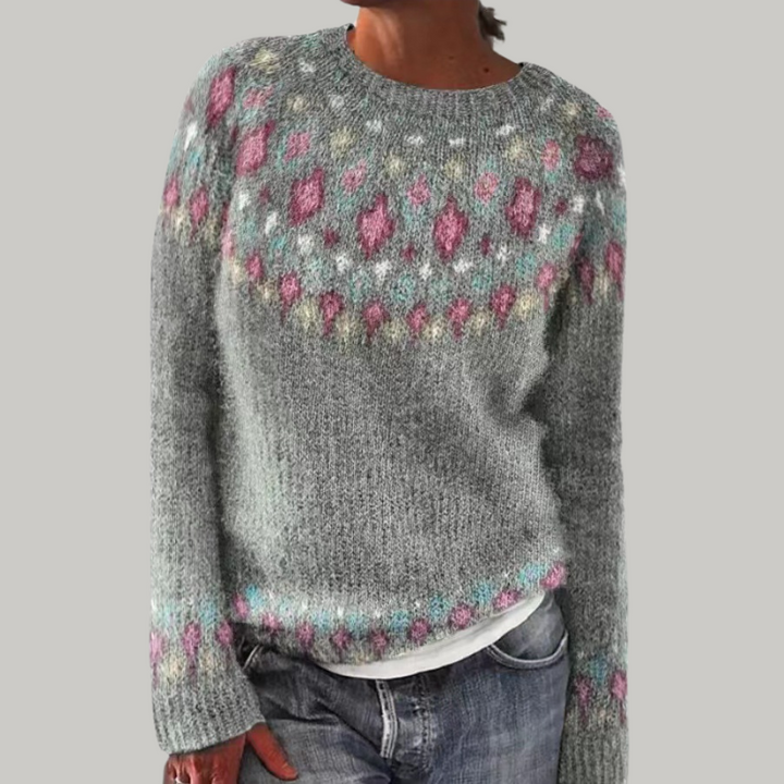 Julia | Retro Knit Sweater