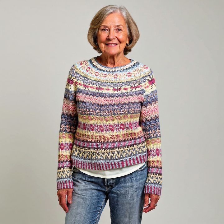 Keira | Vintage Icelandic Knit Sweater