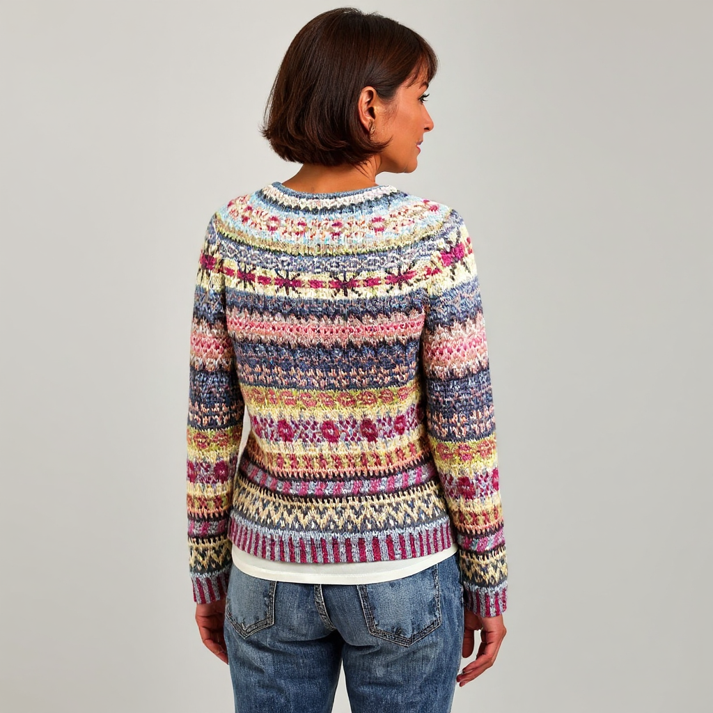 Keira | Vintage Icelandic Knit Sweater