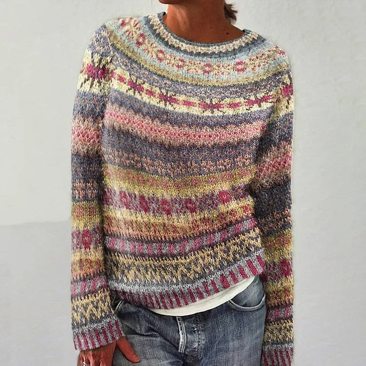 Keira | Vintage Icelandic Knit Sweater