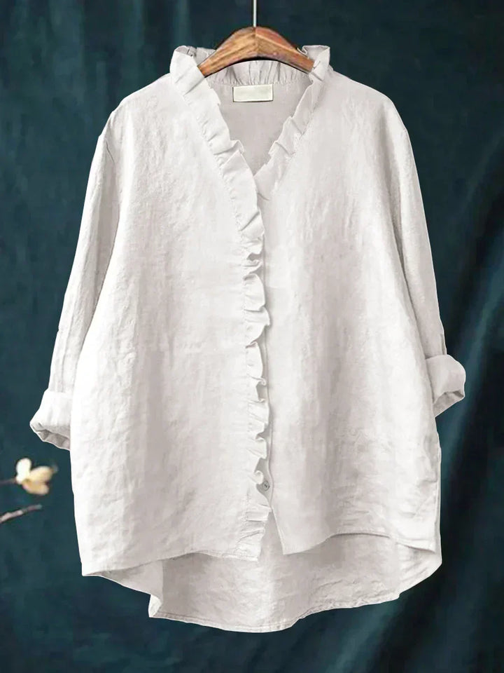 Lily - Ruffled Light Blouse